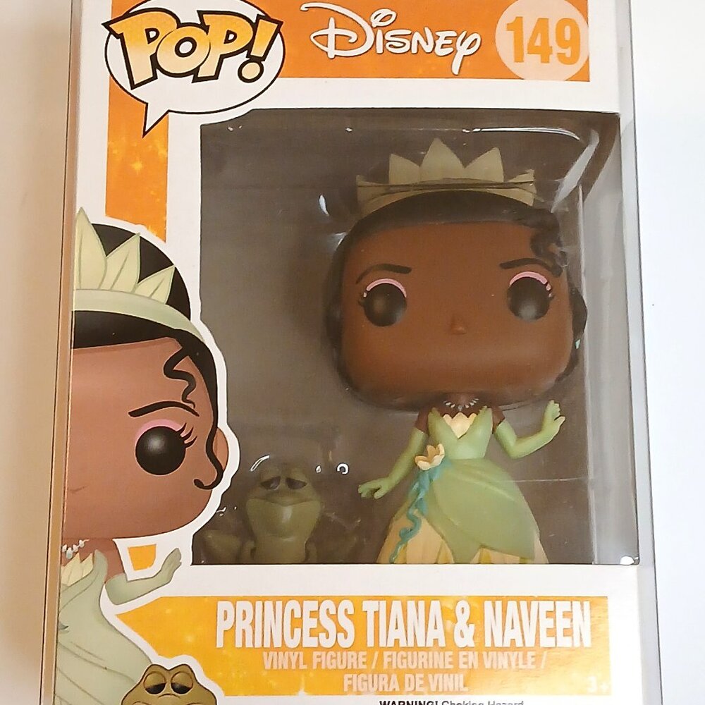 Princess Tiana $ Naveen #149 Funko Pop with Protector